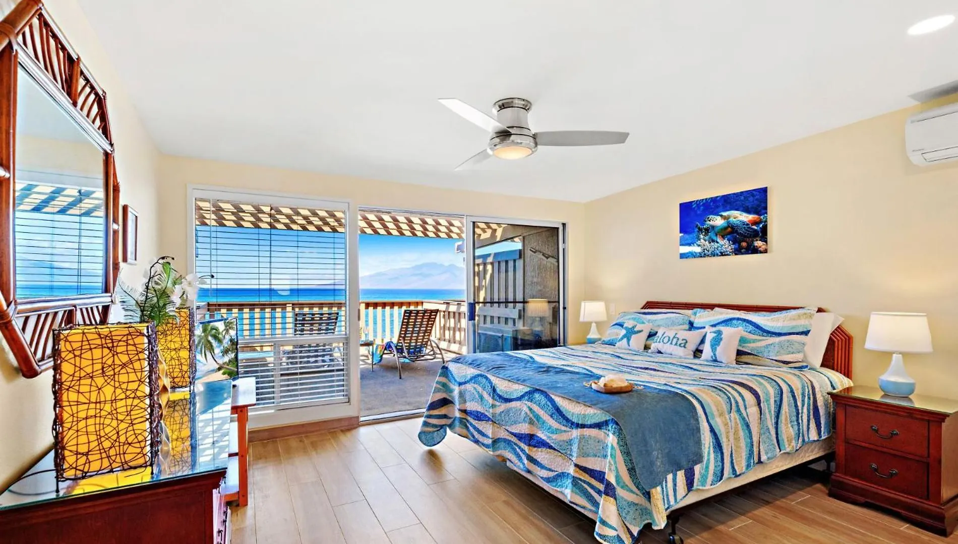 Oceanfront & Sunsets! Ks A5- Sullivan Kahana Holiday home